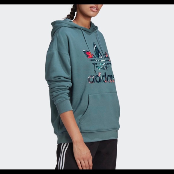 ADIDAS HER STUDIO LONDON WOMEN HOODIE (GN3532) - Picture 4 of 8